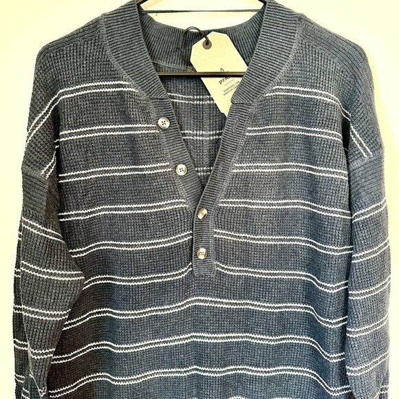 NWT Prana Milani Henley Dress in Nautical Stripe - Size Small - Picture 6 of 9